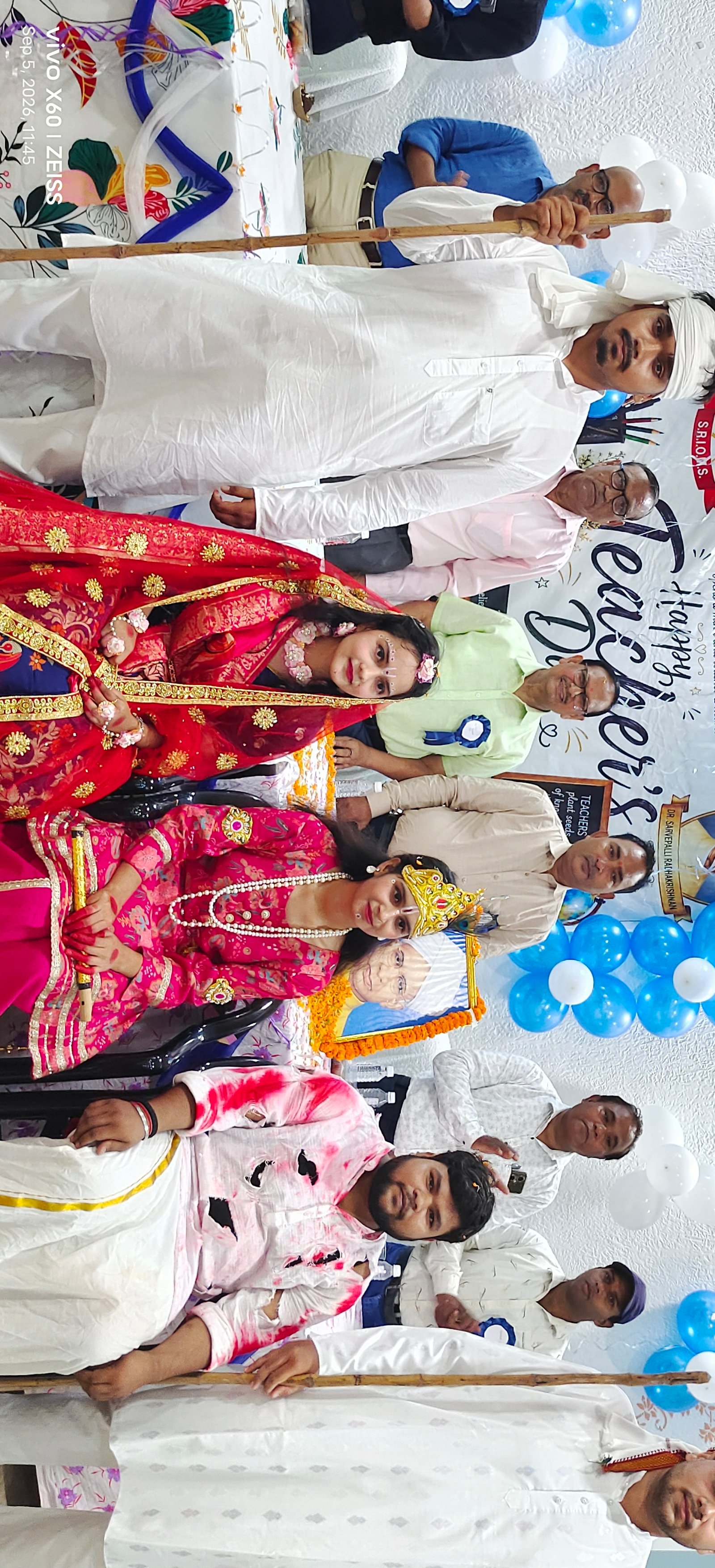Teacher day celebration